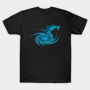 galaxy dolphin T-Shirt